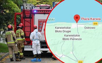 Akcja służb w Karwii. Znaleziono obiekt przypominający dron