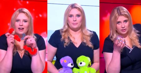 Romanowska w Pudelek Show: gra seksbombę, opiekunkę do dzieci i… pijaną prezenterkę