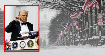 Siarczyste mrozy w dniu inauguracji Trumpa. "Zemsta Grenlandii"