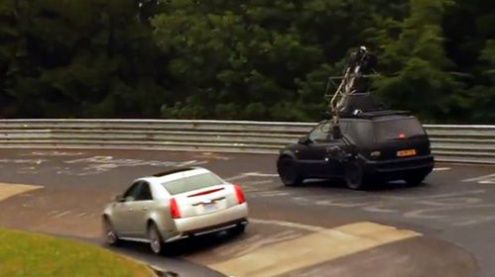 Cadillac CTS-V sedan - przypomnienie rekordowego okrążenia [wideo]