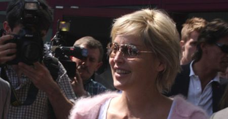 Sharon Stone w Warszawie! BEZ STANIKA!