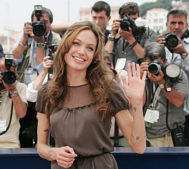 Brad Pitt i Angelina Jolie w Cannes