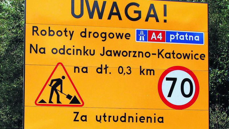 Utrudnienia występują przed remontowanymi wiaduktami
