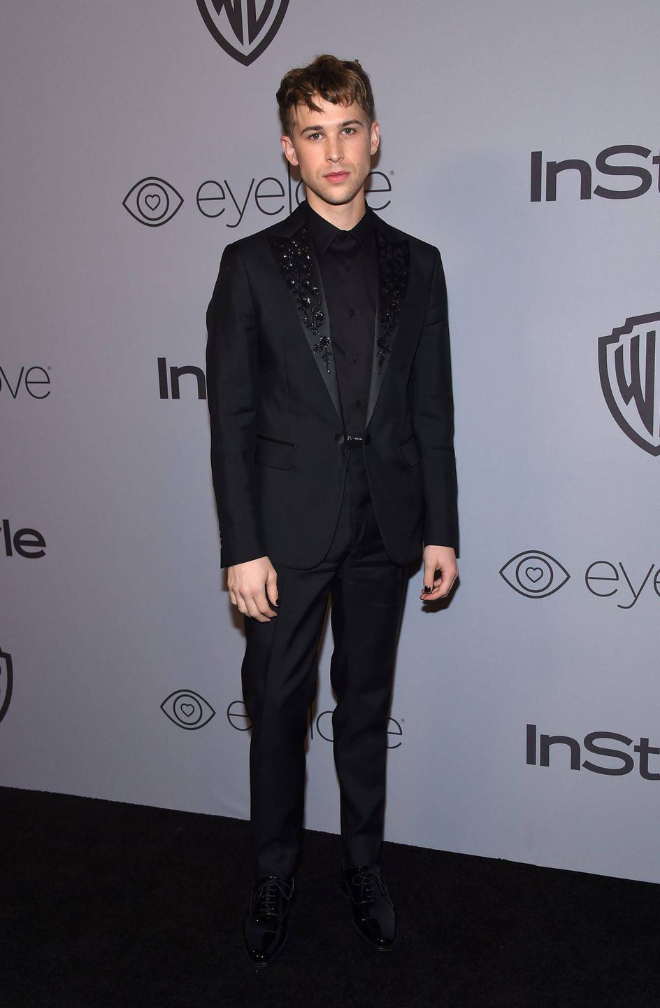 Tommy Dorfman -  Złote Globy x InStyle afterparty 2018
