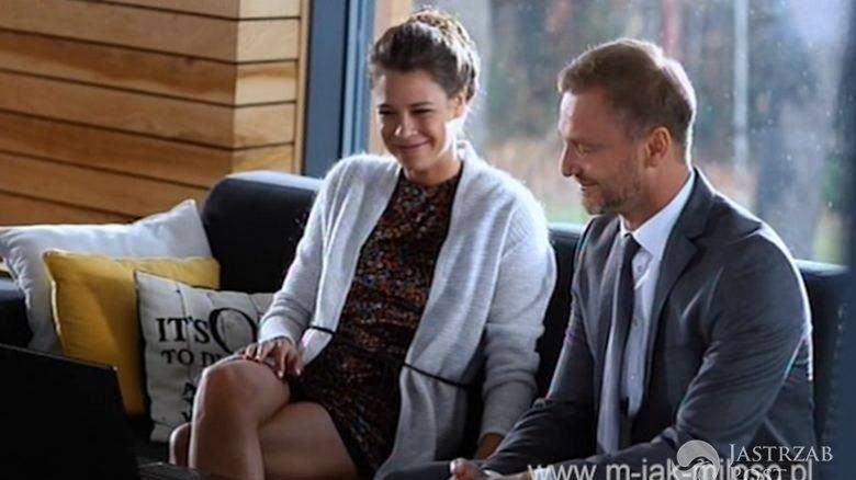 M jak miłość Andrzej (Krystian Wieczorek), Paulina (Maria Szafirska)