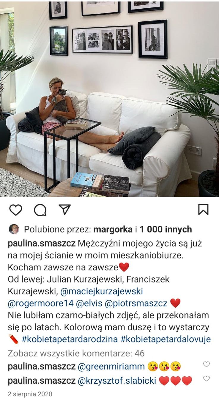 Paulina Smaszcz-Kurzajewska chwali Macieja Kurzajewskiego