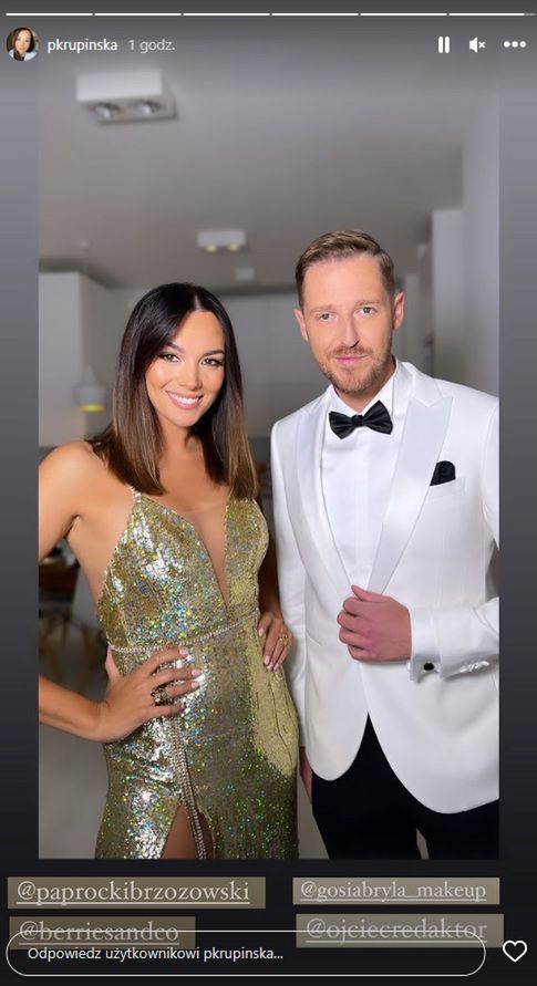 Paulina Krupińska i Damian Michałowski - Bal Fundacji TVN 2022