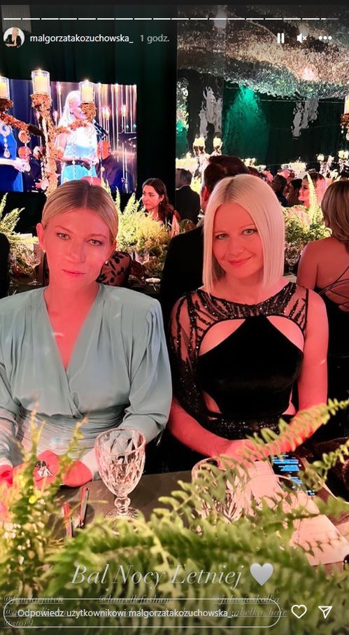 Małgorzata Kożuchowska- Bal Fundacji TVN 2022