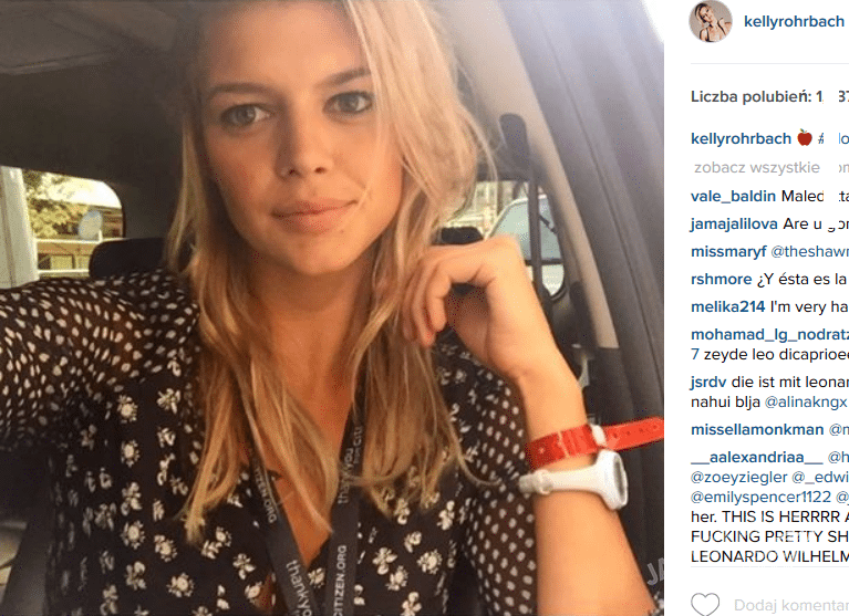 Kelly Rohrbach - narzeczona Leonarda DiCaprio