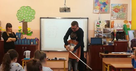 Nietypowe zajęcia w SP w Wyrzysku