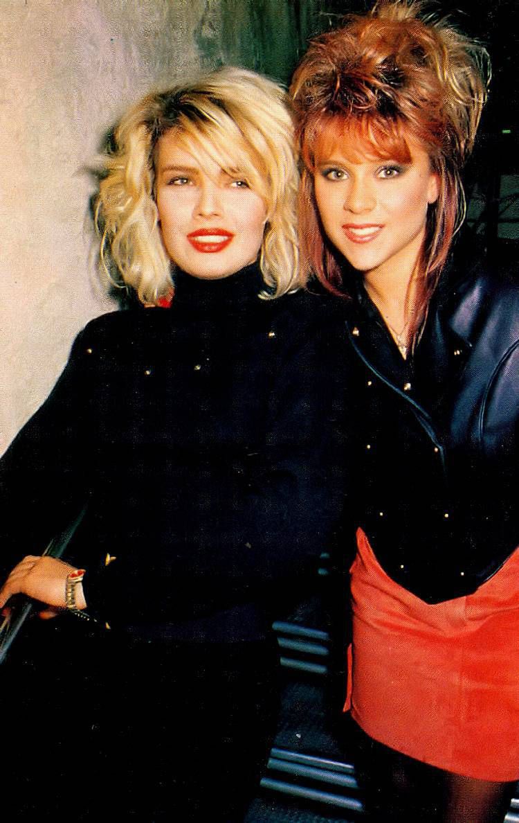 Kim Wilde i Samantha Fox