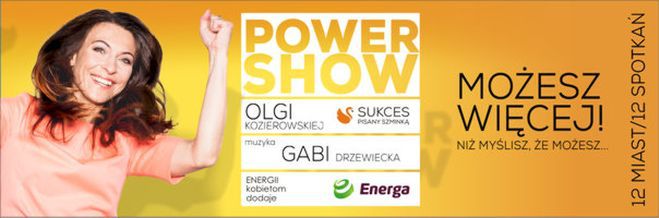 Power Show Olgi Kozierowskiej pierwszy raz w Kielcach już 15 października