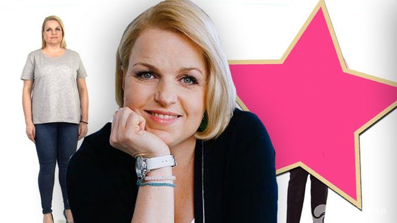 Katarzyna Bosacka - metamorfoza przed i po