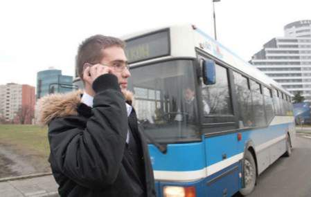 Autobus na telefon