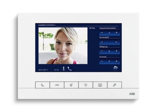 ABB-WelcomeTouch - wideodomofon z panelem dotykowym i funkcją robienia zdjęć