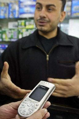 W Bagdadzie coraz więcej telefonów komórkowych