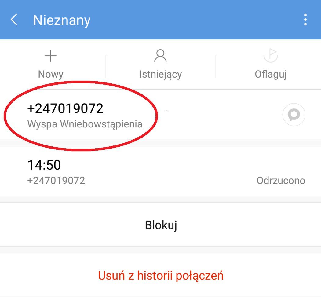 Telefon z Wyspy Wniebowstąpienia? "To oszustwo, które może słono kosztować"