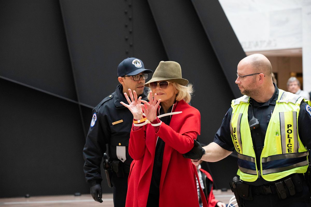 Jane Fonda została aresztowana! Kolejny raz