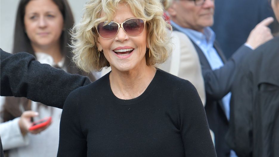 Jane Fonda podczas festiwalu w Lyonie