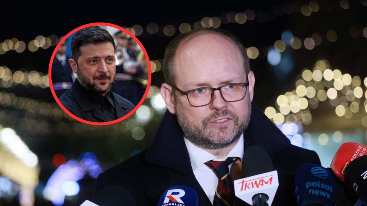 Przydacz o wizycie Zełenskiego