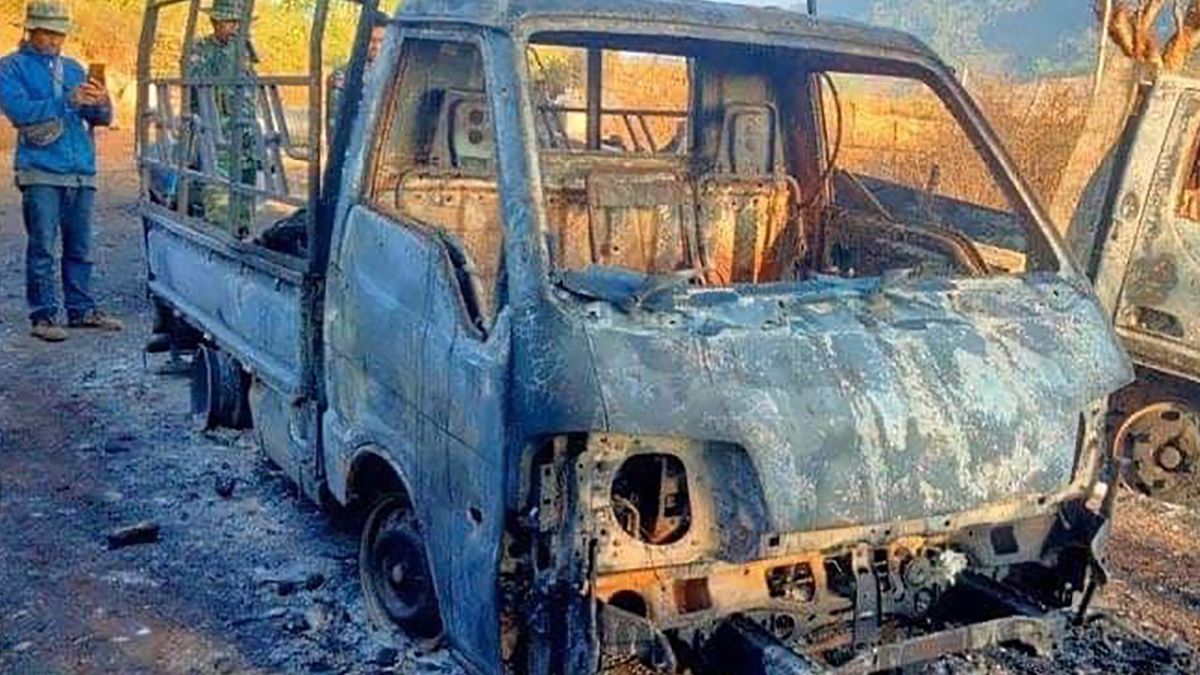 W Hpruso znaleziono zwęglone ciała mieszkańców wioski