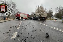Dramatyczny wypadek. 25-latek w szpitalu, cudem przeżył