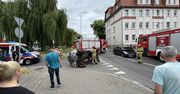 Poważna kraksa w Słubicach. Droga jest zablokowana