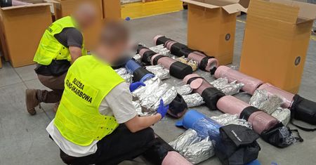 Ponad 100 kg marihuany w sprzęcie fitness. Przesyłka trafiła z Tajlandii do Polski