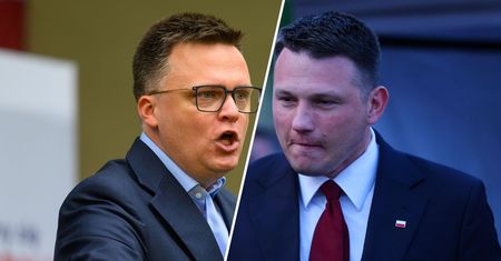 Mentzen dostał pytanie. Hołownia wywołał swoją żonę