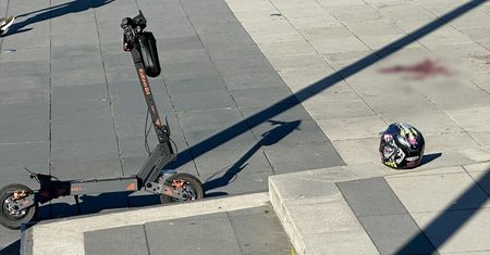 Pędząc hulajnogą, potrącił siedmiolatka. Dziecko trafiło do szpitala