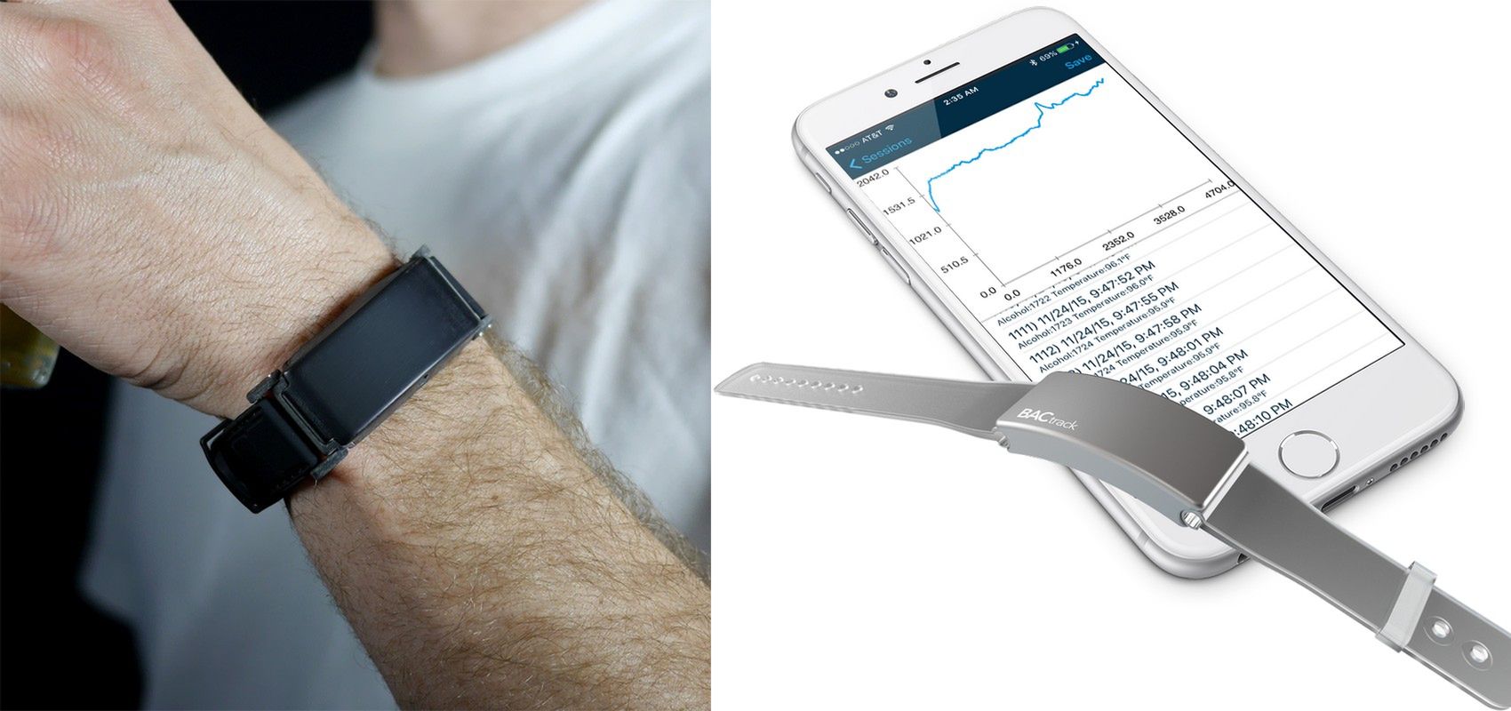 Wearables mają sens! Oto BACtrack Skyn – bransoletka z alkomatem 3