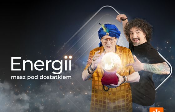 Dziadek Henryk i Mariusz Kałamaga czarują w reklamie Columbus Energy