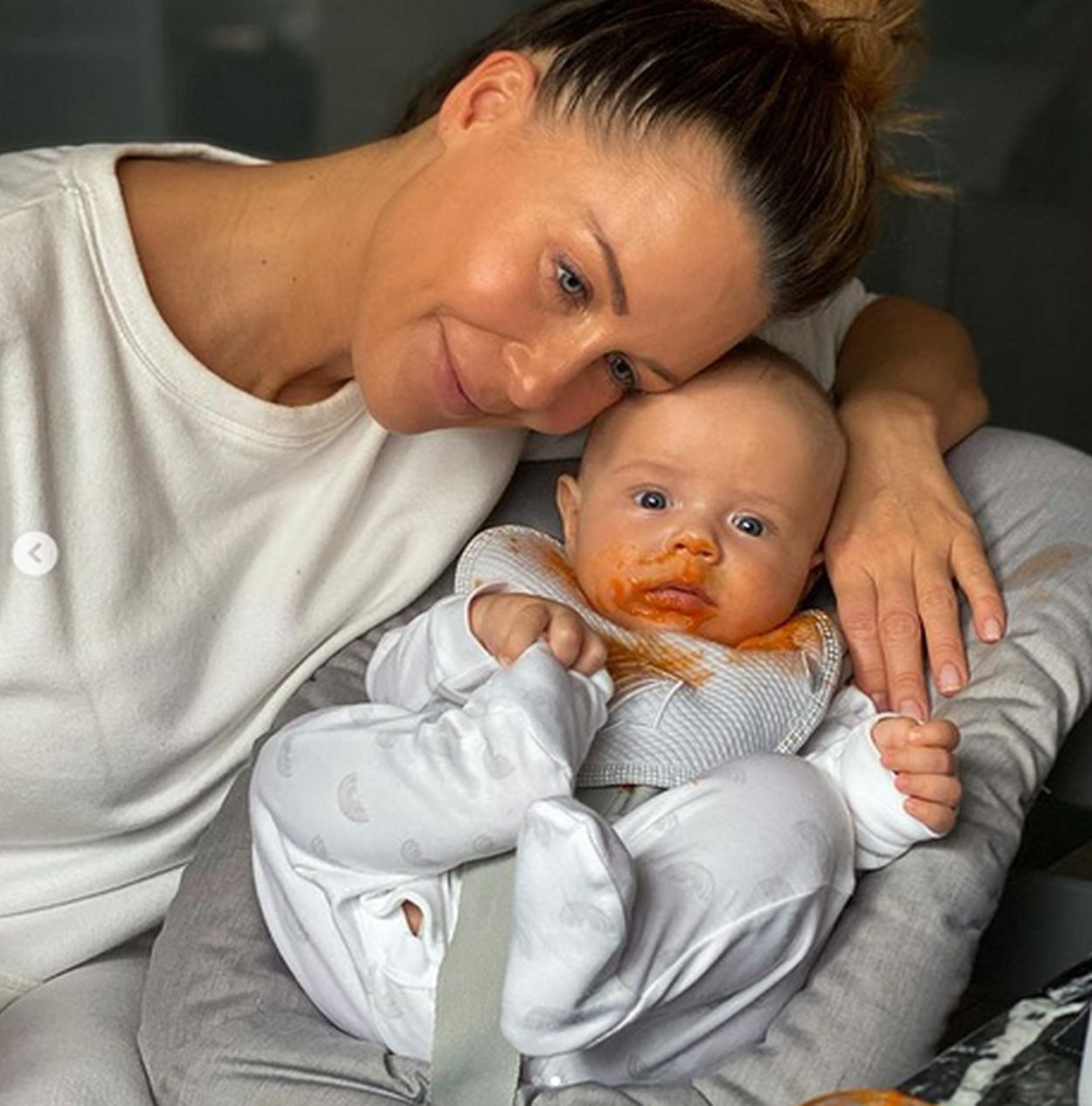 Małgorzata Rozenek z synem