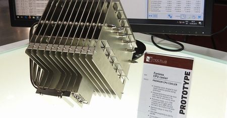Pasywne chłodzenie Noctua vs Core i9 9900K - prototypowy cooler w akcji