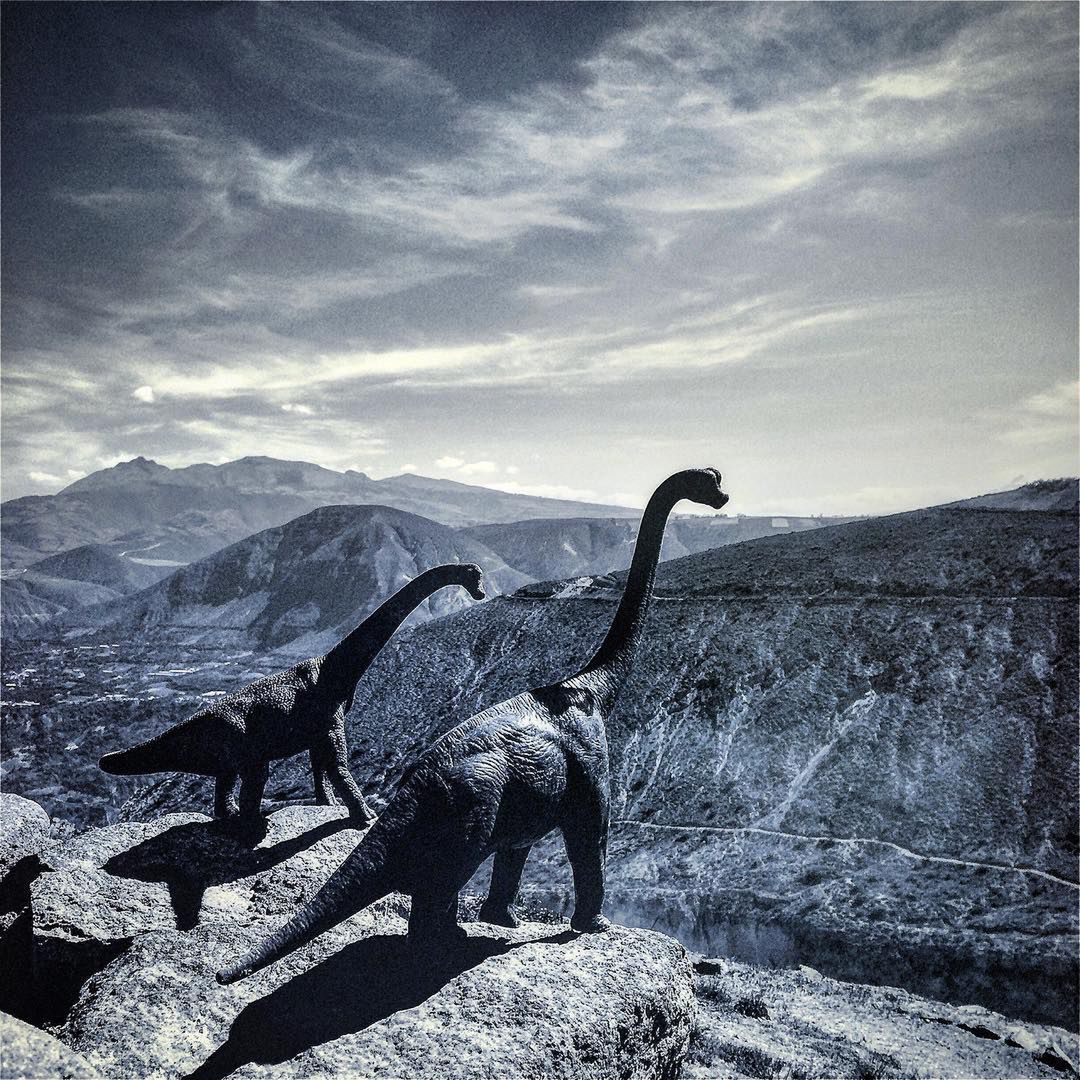 Dzięki temu fotografowi dinozaury zwiedzają świat