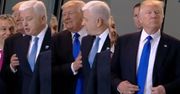 WPADKA Trumpa na szczycie NATO: PRZEPCHNĄŁ premiera Czarnogóry! "America first!"