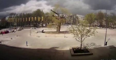 [WIDEO] Zobacz, jak zmienił się plac Litewski przez 18 miesięcy