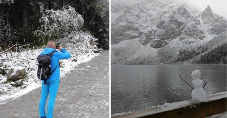 W Tatrach spadł pierwszy śnieg. IMGW: możliwe zawieje