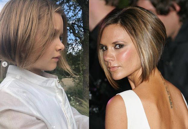 Córeczka Beckhamów obcięła włosy na krótko! Wygląda jak Victoria?