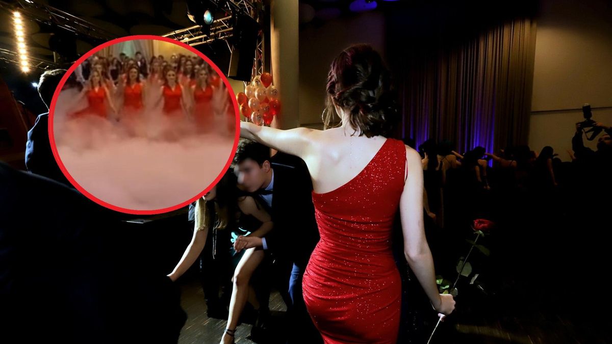 Zachwycający taniec maturzystów. "Nie można oderwać oczu"