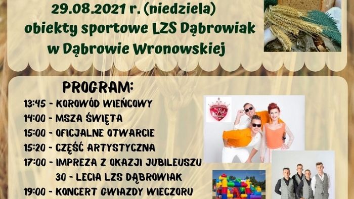 Dożynki Gminy Poniatowa 2021
