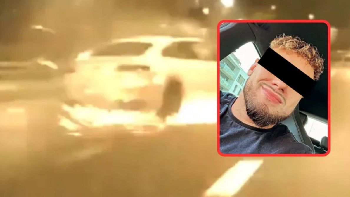 Wypadek na Trasie Łazienkowskiej.