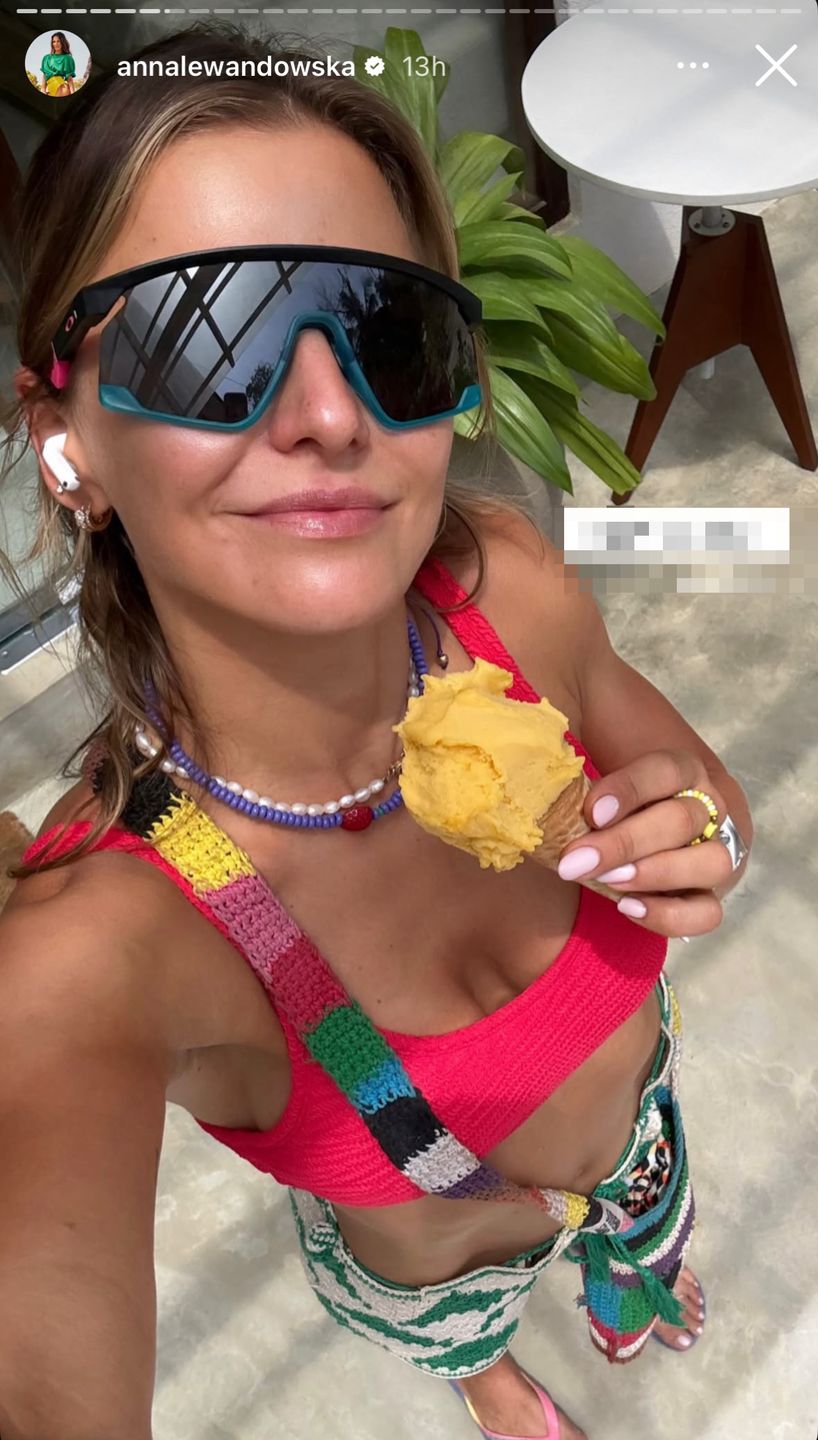 Anna Lewandowska na Sri Lance