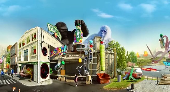 Tymbark Owoce Świata reklamowane ulicznym spotem 360 stopni (wideo)