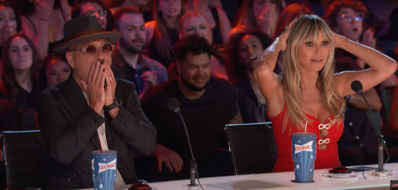 Heidi Klum i Howie Mandel, jurorzy "America's Got Talent"