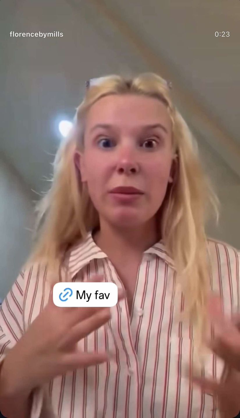 Millie Bobby Brown bez makijażu