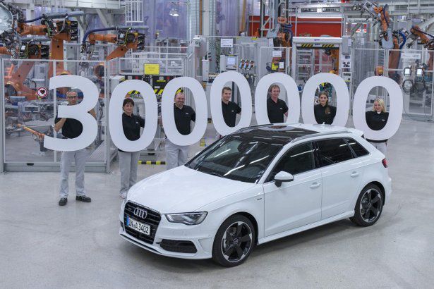 Audi wyprodukowało 3 mln egzemplarzy modelu A3