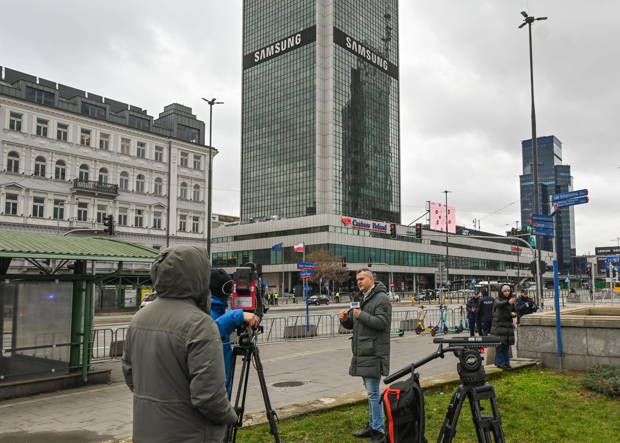 Wpadka hotelu w czasie wizyty Joe Bidena