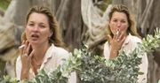 Kate Moss, mąż, córka i papierosy... (FOTO)