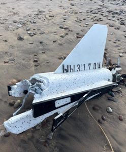 Fragment drona w kolejnym kraju NATO